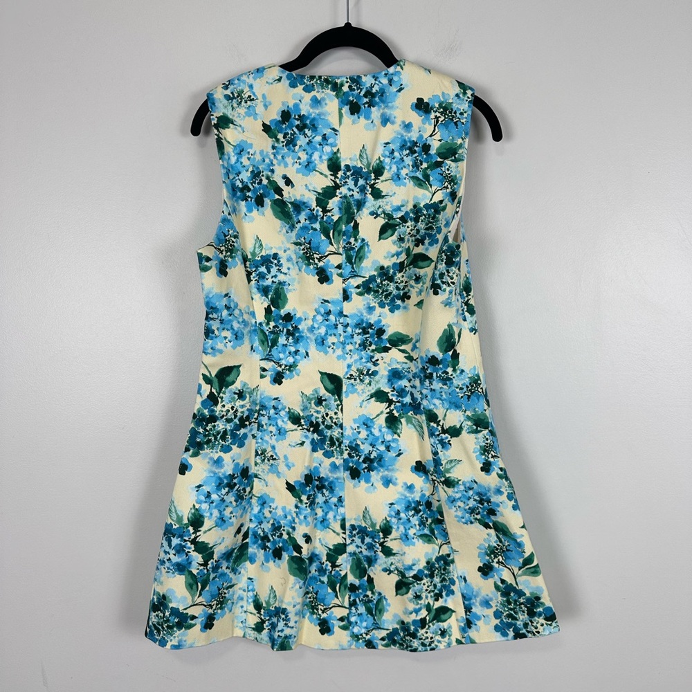 TUCKERNUCK Water's Edge Hydrangea Rhoda Tunic Top Size 10 - Picture 10 of 11